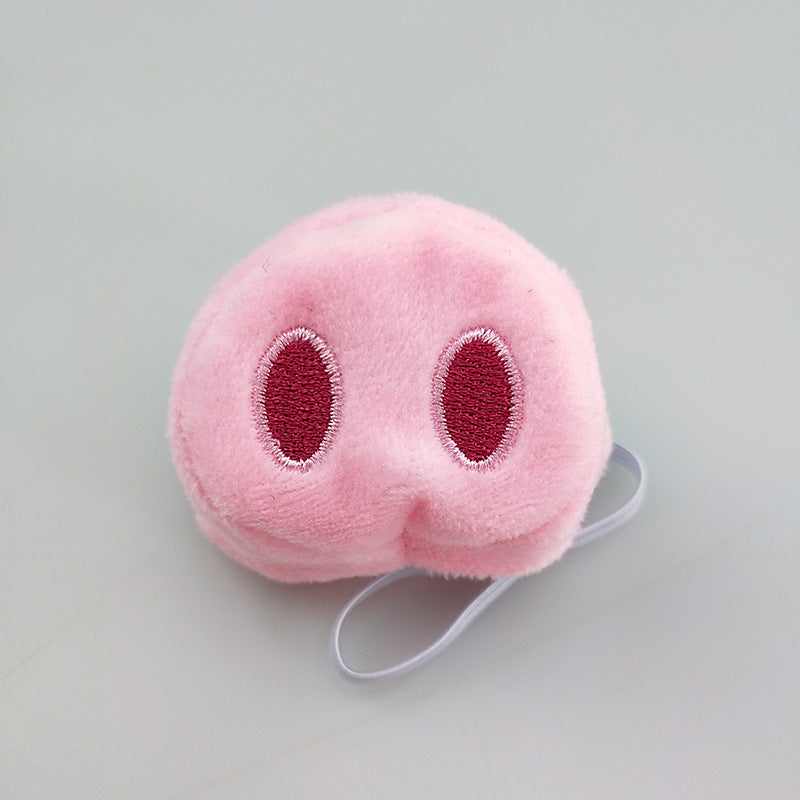 Wholesale Halloween Cute Pink Cartoon Plush Animal Pig Headband